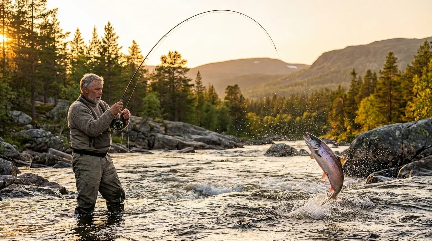 Рыбалка на атлантического лосося